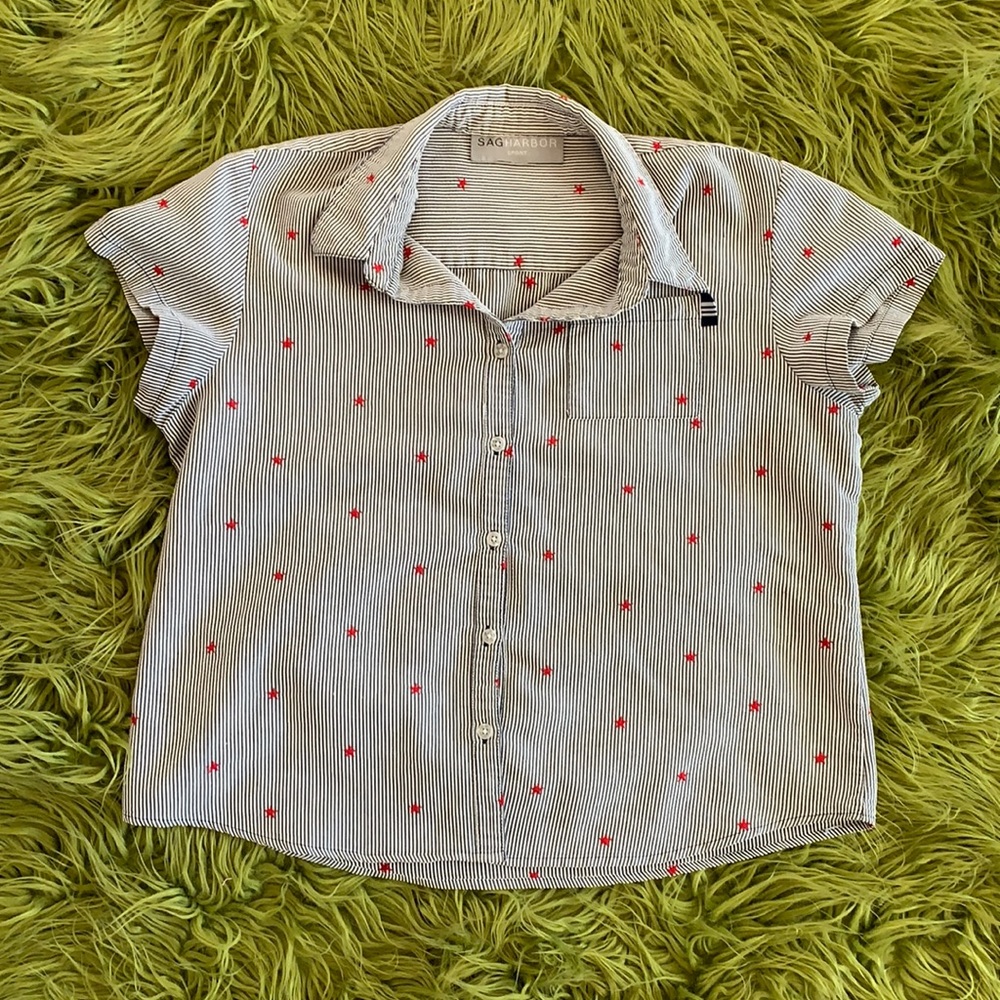 Sag Harbor Sport Button Up shirt !!!